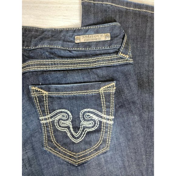 ROCK & REPUBLIC for Express Boot Cut Jeans Size 29 (MEASURE 32X30) - Picture 9 of 9